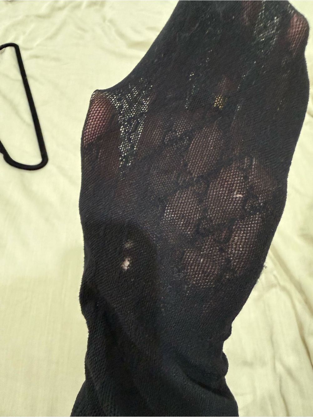 Gucci Black GG Monogram Sheer Tights - Picture 3 of 3